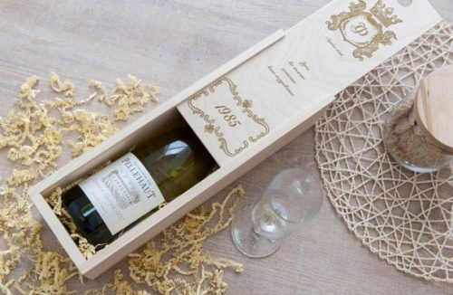 Коробка для вина «Поздравительная»