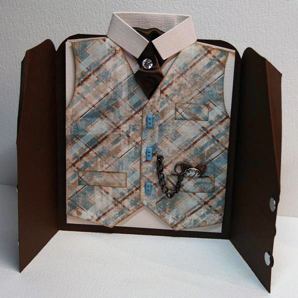 Открытка для мужчины своими руками, оригинальная открыточка в виде рубашки с галстуком